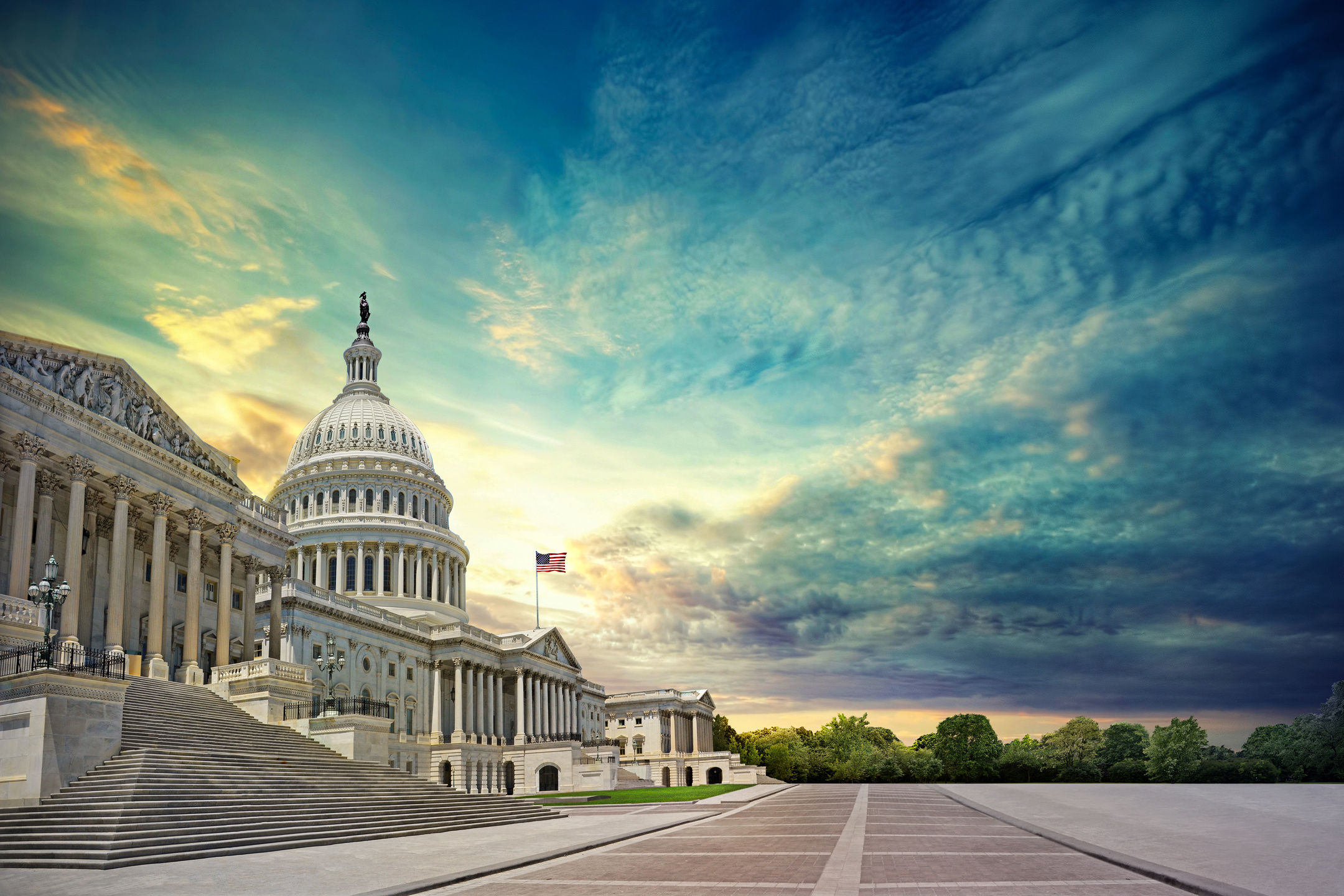 United States capitol map washington dc